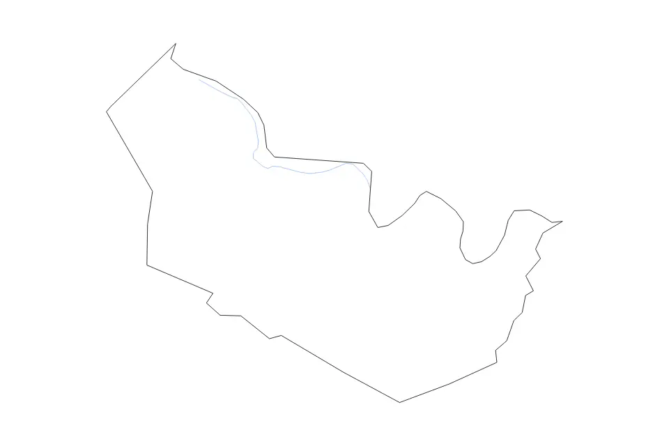 Carte de Martin, North Carolina de type contour et rivières pour Amérique du Nord, montrant contour et rivières avec des limites nettes.