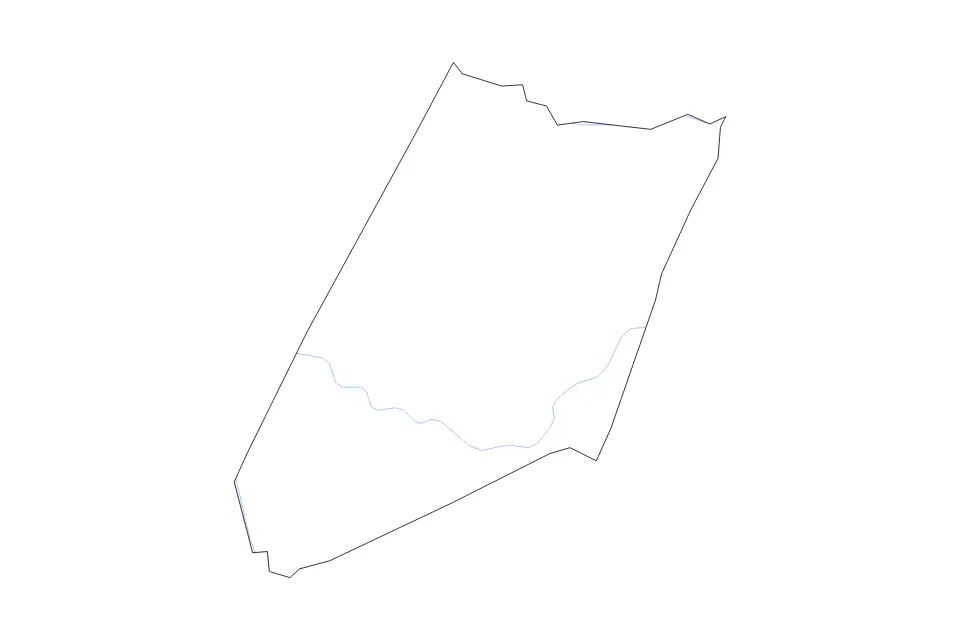 Mapa de Nash, North Carolina de tipo contorno y ríos para América del Norte, con contorno y ríos con límites limpios.