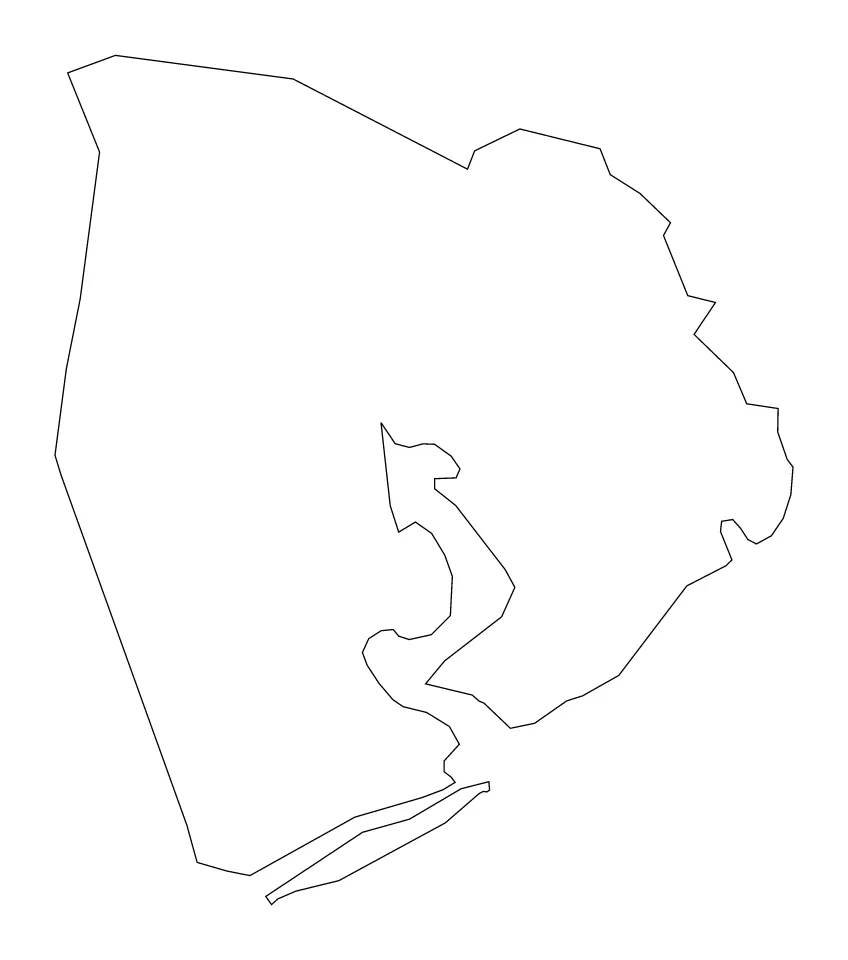 Onslow outline map preview
