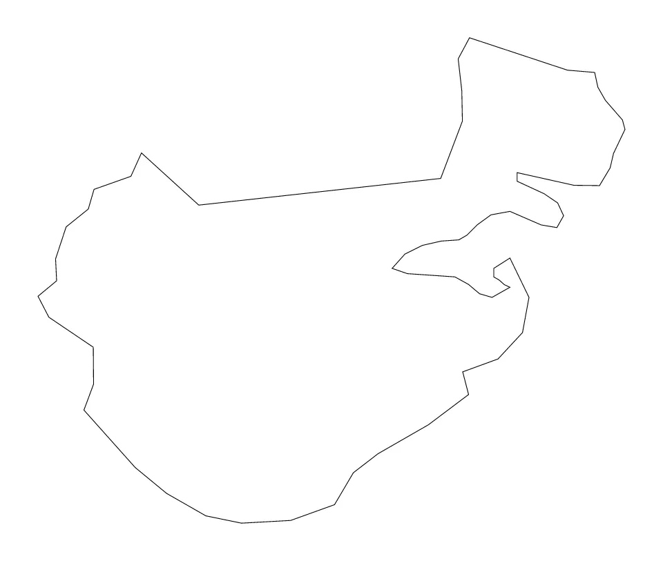 Pamlico outline map preview