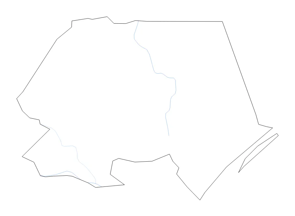 Pender outline map preview