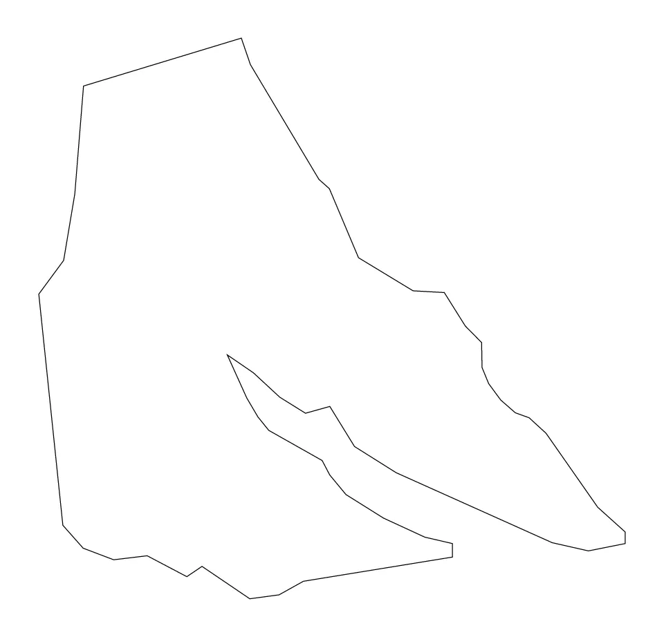 Perquimans outline map preview