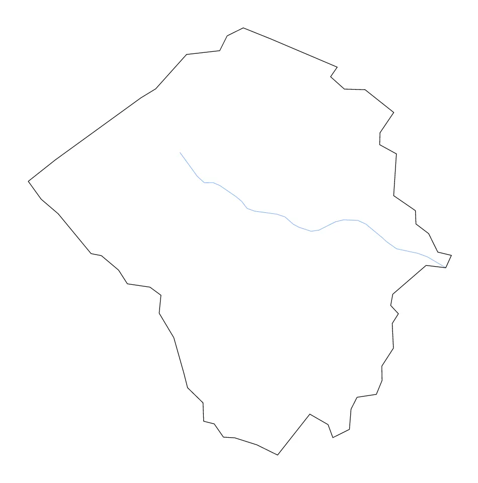 Pitt outline map preview