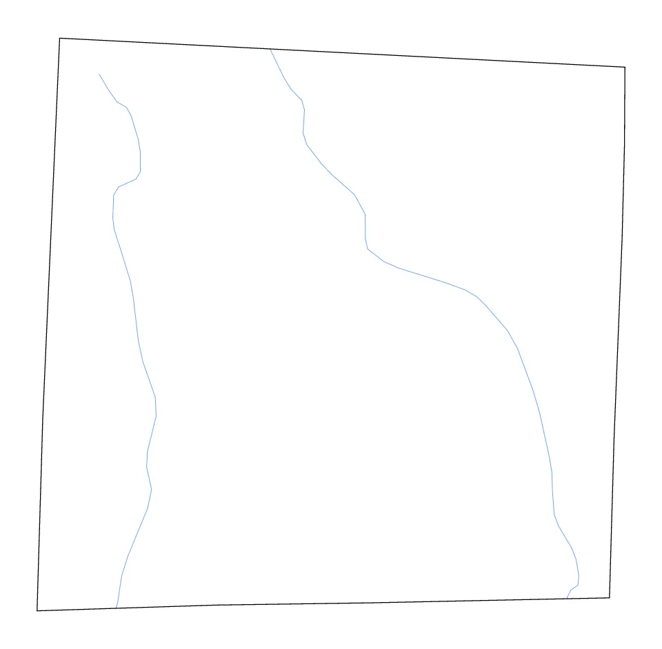 Randolph outline map preview