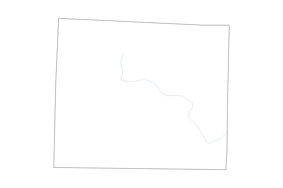 Mapa de Stokes, North Carolina de tipo contorno y ríos para América del Norte, con contorno y ríos con límites limpios.