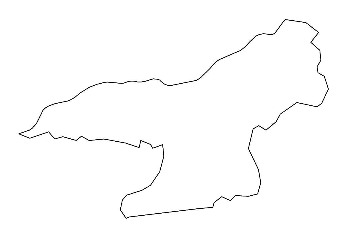 Mapa de contorno de Swain, North Carolina con ríos.