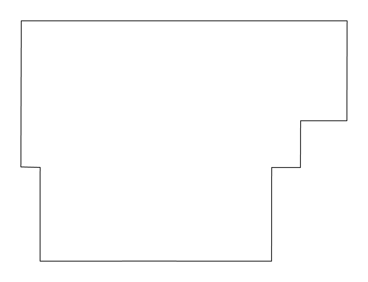 Mapa de contorno de Burke, North Dakota.