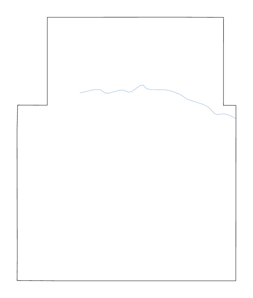 Sheridan outline map preview