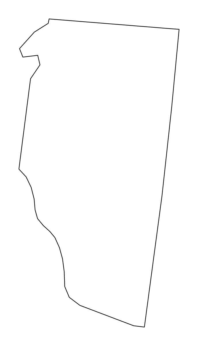 Carte de contour de Clermont, Ohio.