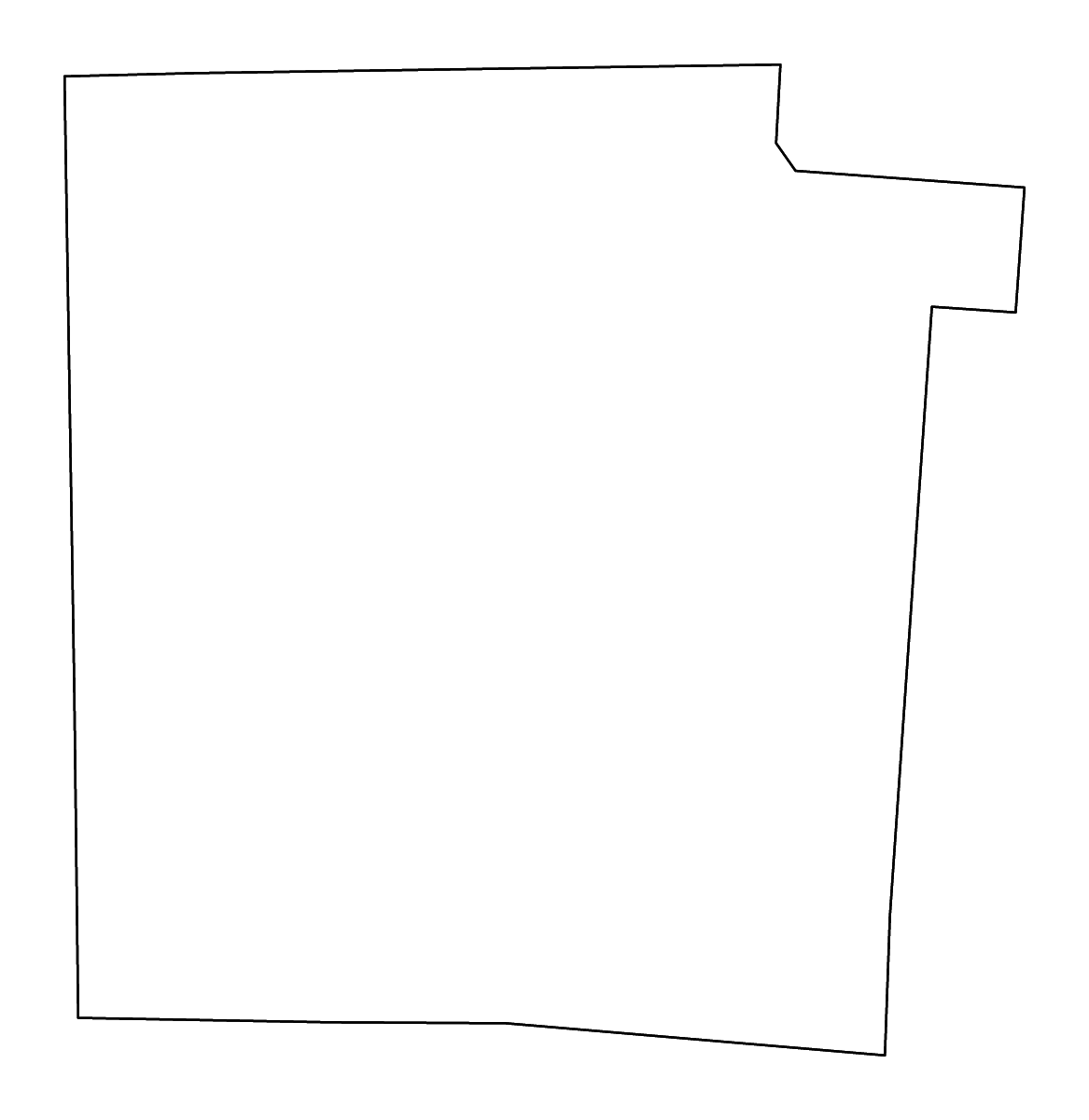 Mapa de contorno de Montgomery, Ohio con ríos.