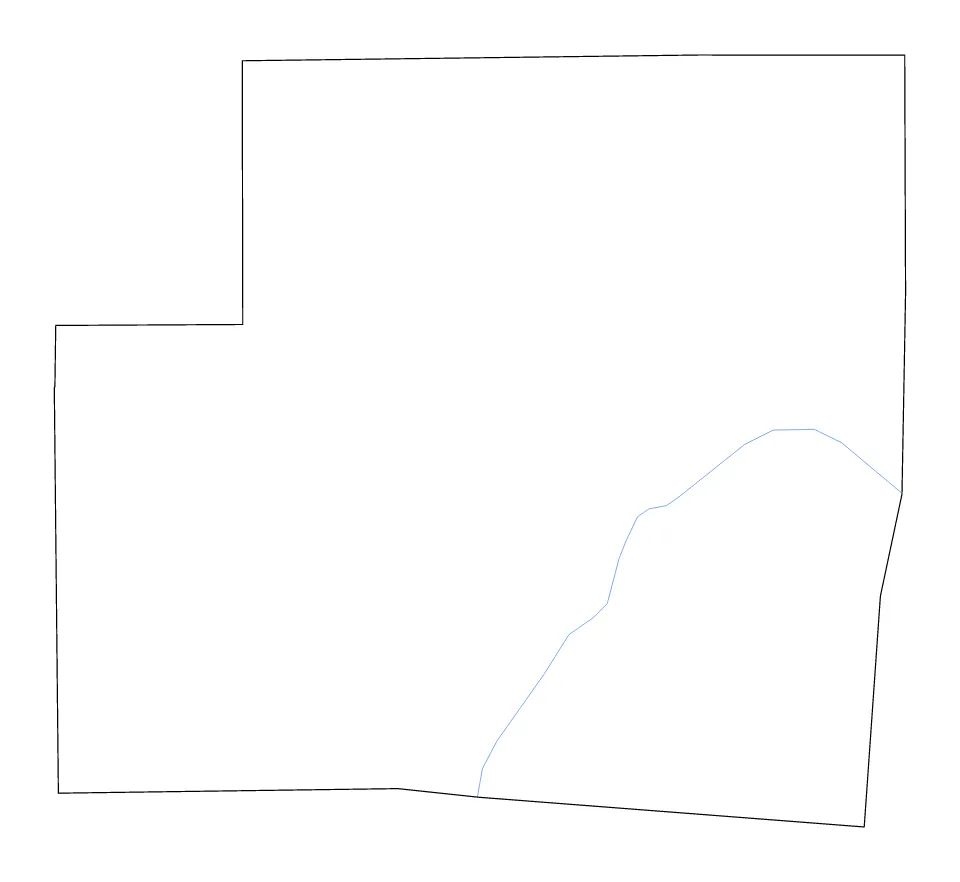 Shelby outline map preview