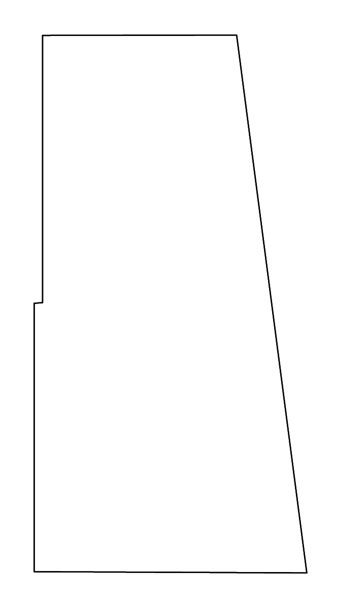 Carte de contour de Adair, Oklahoma avec rivières.