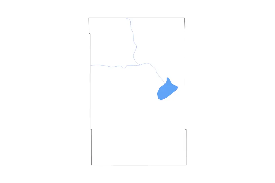 Carte de Alfalfa, Oklahoma de type contour, lacs et rivières pour Amérique du Nord, montrant contour, lacs et rivières avec des éléments hydrographiques comme Great Salt Plains Lake.