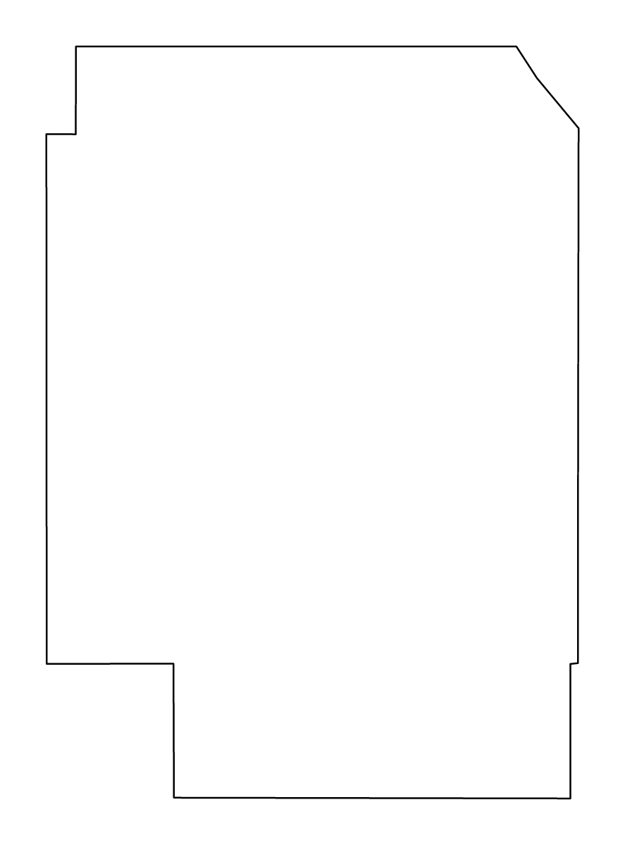 Mapa de contorno de Craig, Oklahoma.
