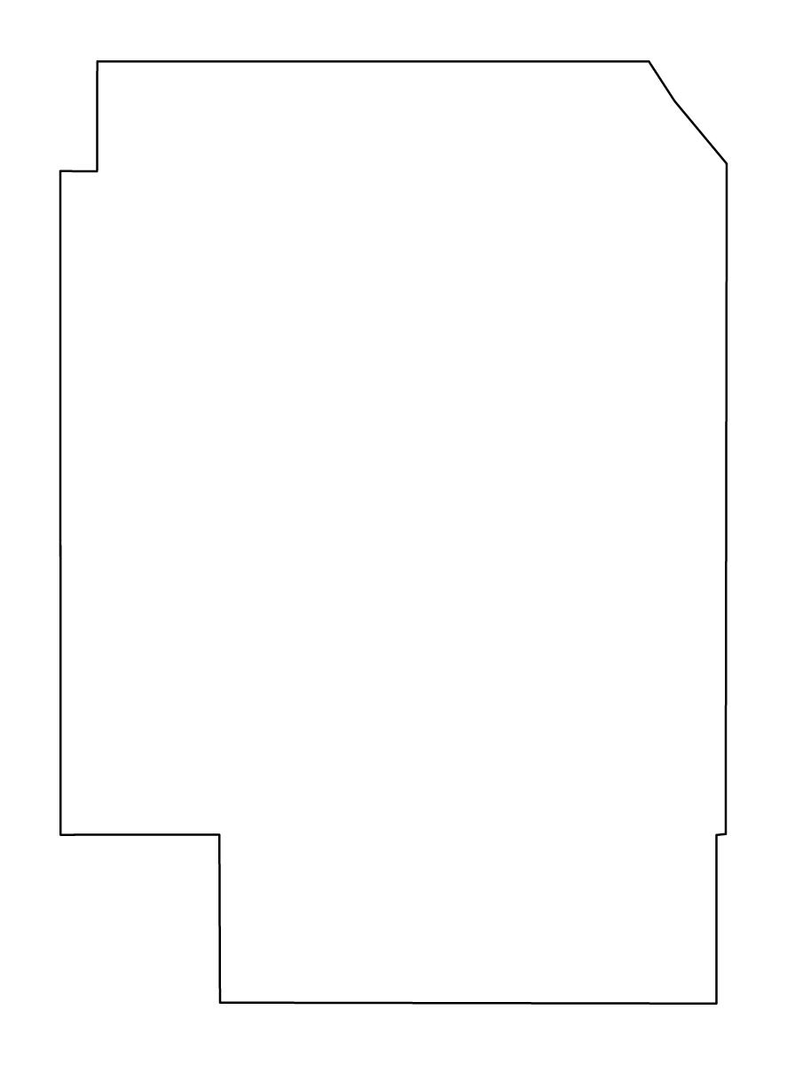 Carte de contour de Craig, Oklahoma.