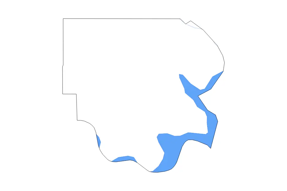 Carte de Marshall, Oklahoma de type contour, lacs et rivières pour Amérique du Nord, montrant contour, lacs et rivières avec des éléments hydrographiques comme Lake Texoma.