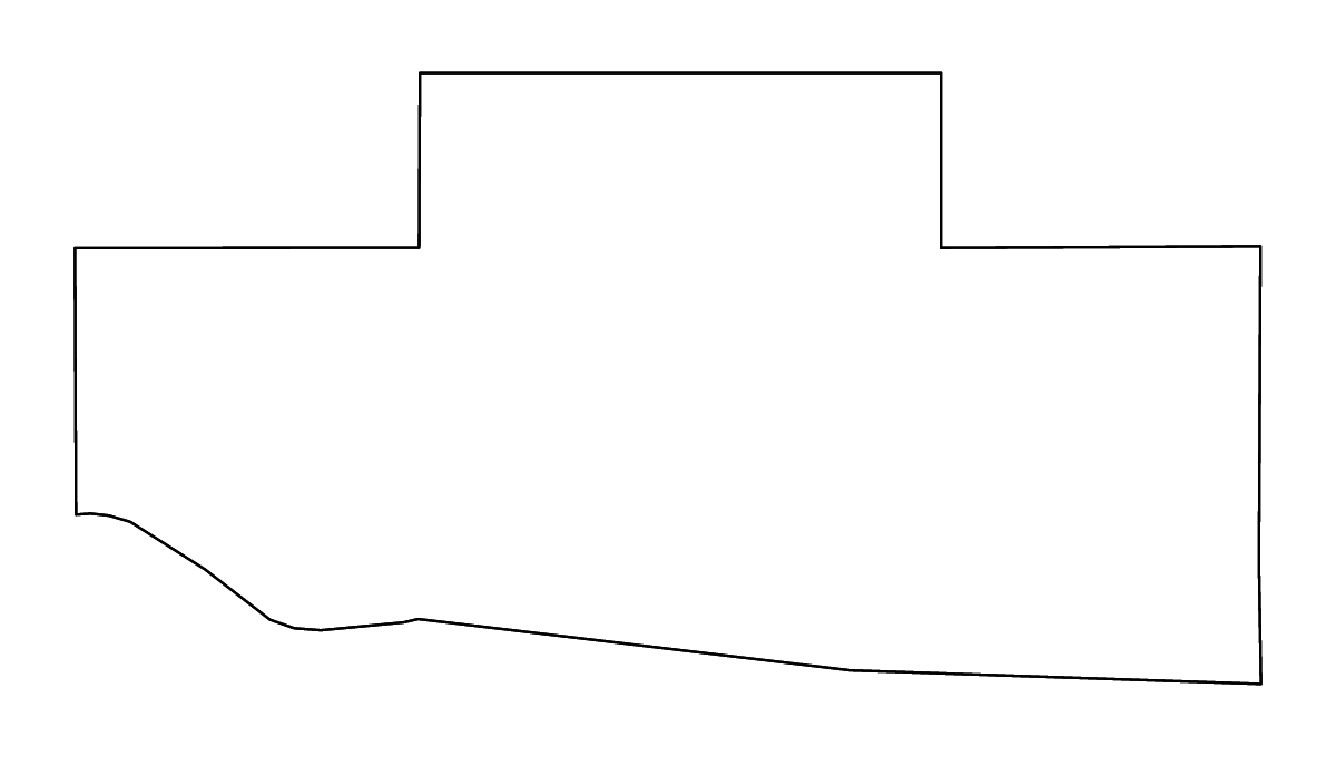 Mapa de contorno de Payne, Oklahoma con ríos.