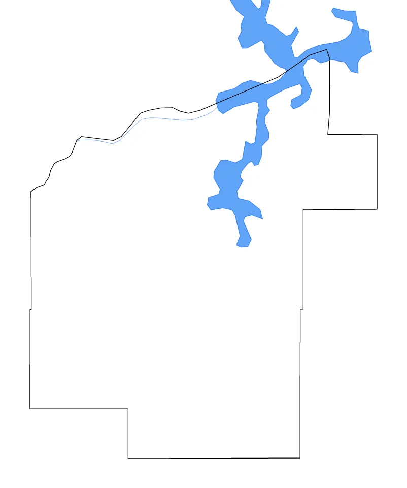 Pittsburg outline map preview