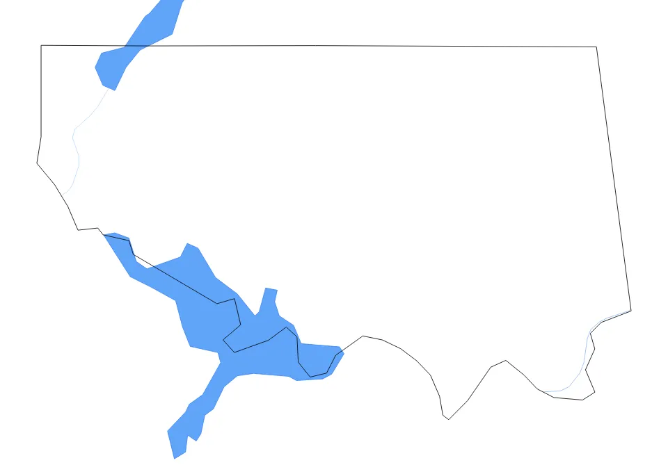Sequoyah outline map preview