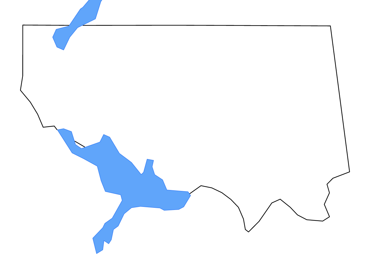 Mapa de contorno de Sequoyah, Oklahoma con lagos y ríos.