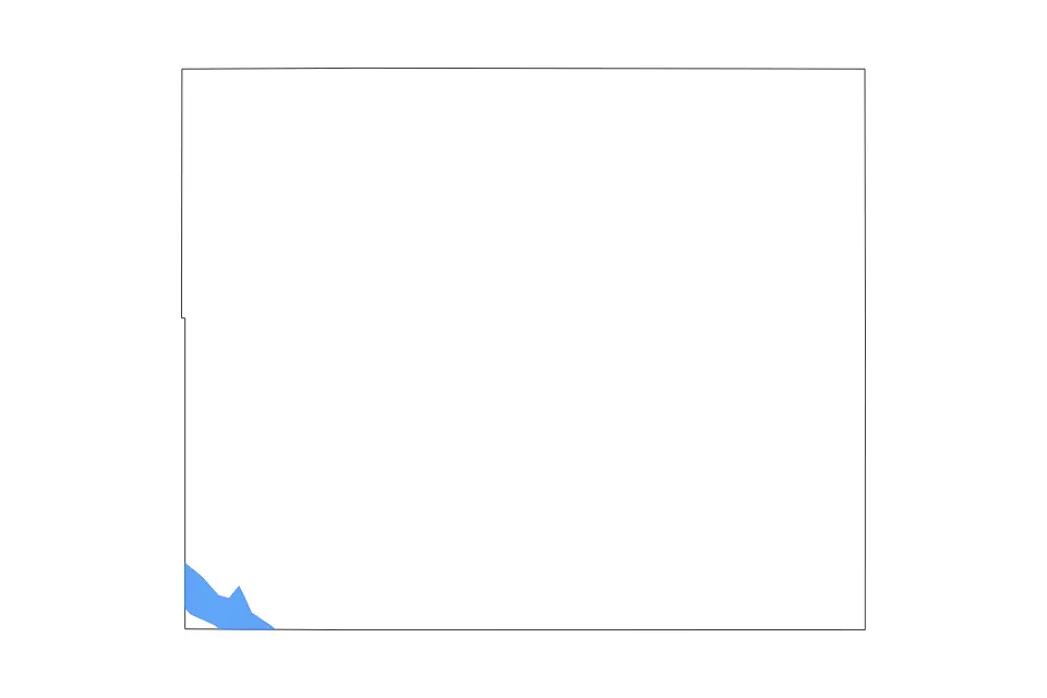 Mapa de Stephens, Oklahoma de tipo contorno y lagos para América del Norte, con contorno y lagos con elementos de agua como Waurika Lake.