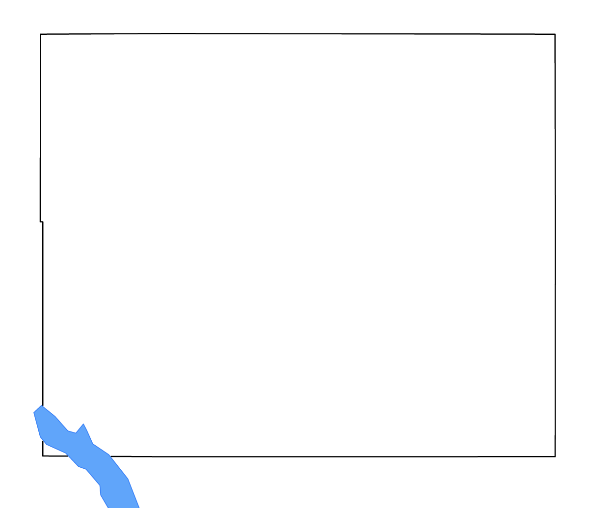 Mapa de contorno de Stephens, Oklahoma con lagos.