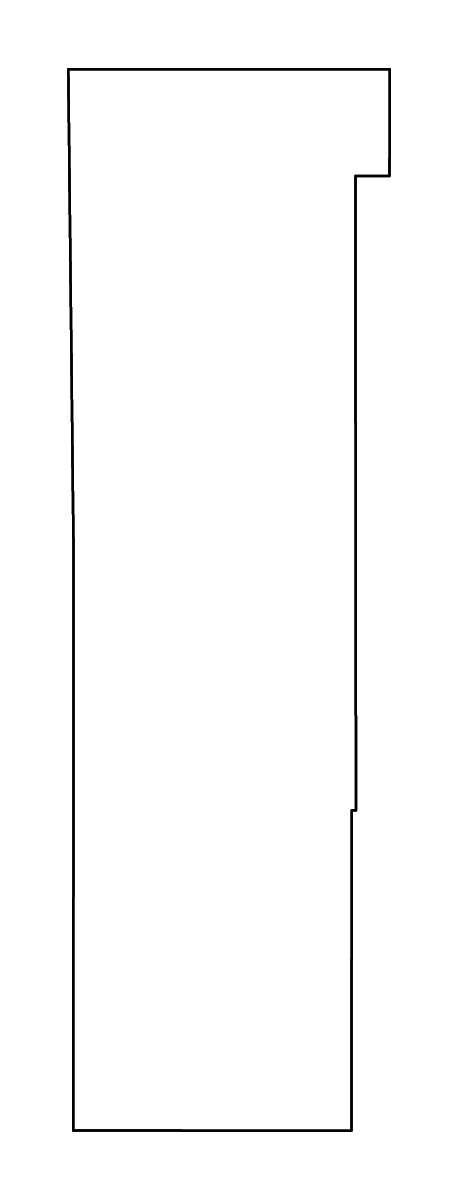 Carte de contour de Washington, Oklahoma avec rivières.