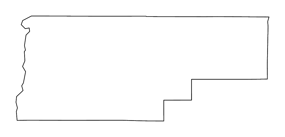Mapa de contorno de Jefferson, Oregon con ríos.