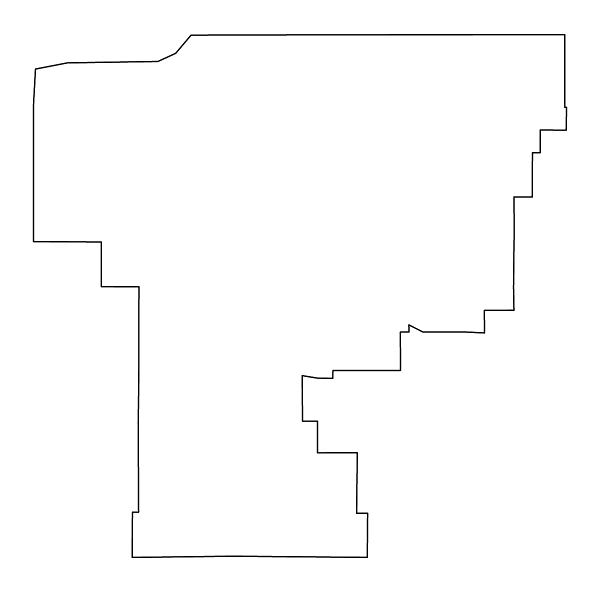 Mapa de contorno de Umatilla, Oregon con ríos.