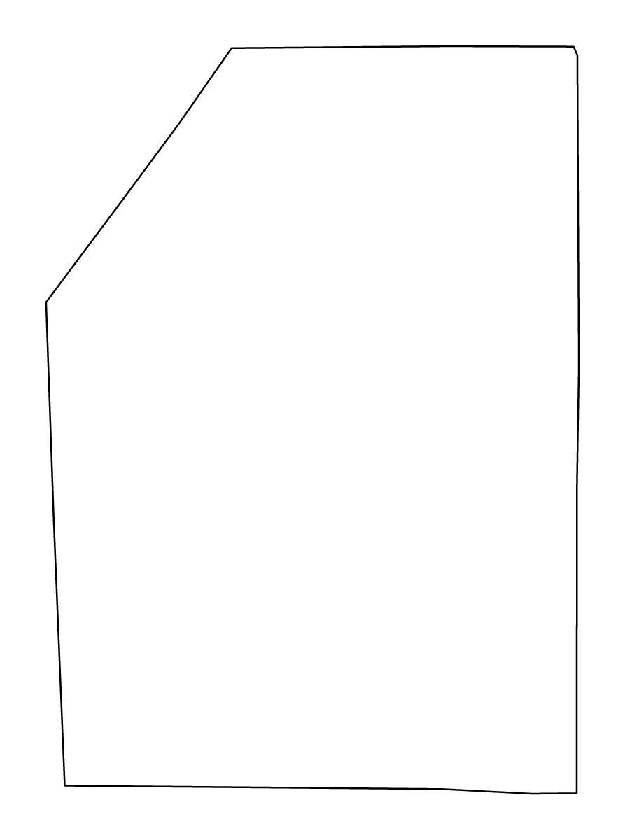 Mapa de contorno de Butler, Pennsylvania.