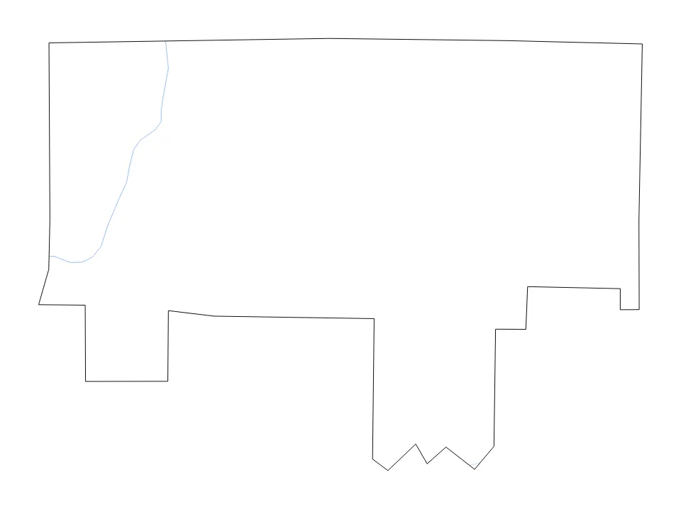 Forest outline map preview