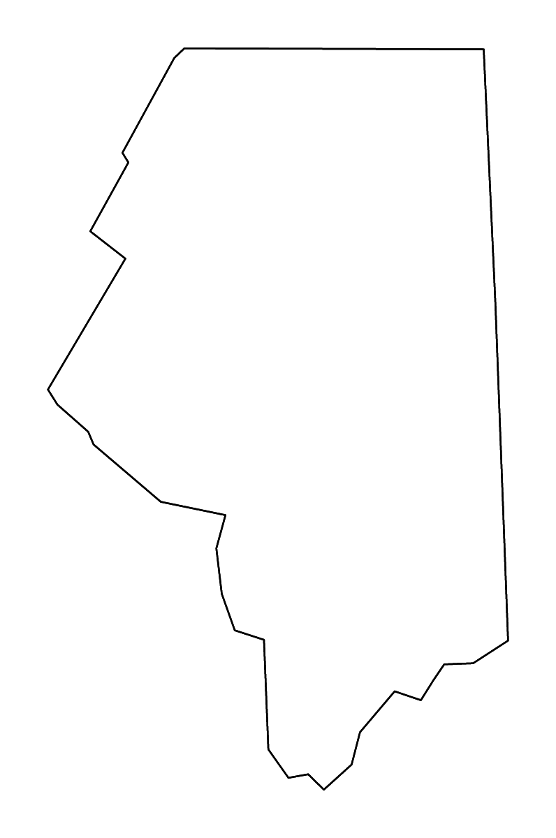 Carte de contour de Lackawanna, Pennsylvania avec rivières.