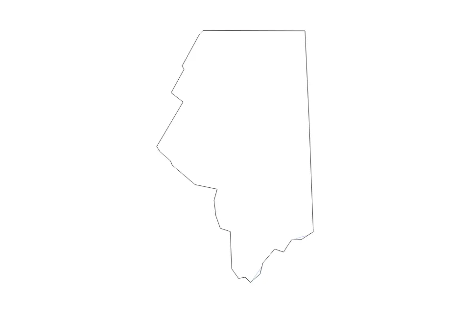Mapa de Lackawanna, Pennsylvania de tipo contorno y ríos para América del Norte, con contorno y ríos con límites limpios.