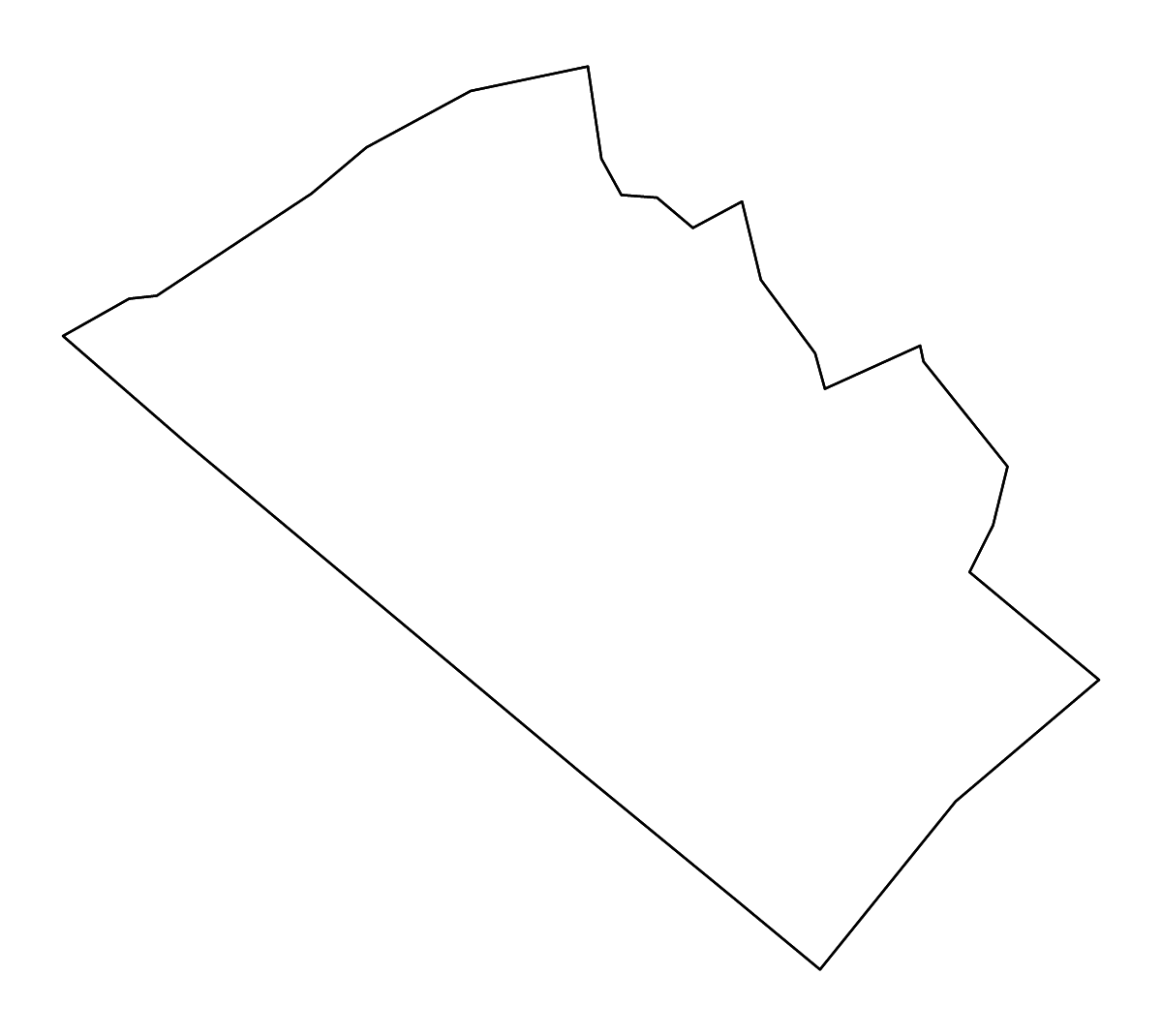 Mapa de contorno de Lehigh, Pennsylvania con ríos.