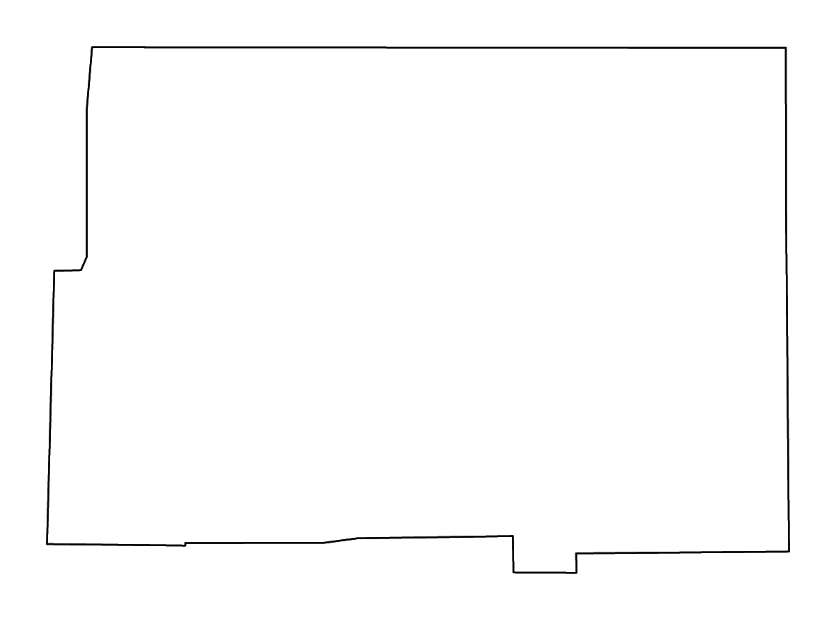 Mapa de contorno de McKean, Pennsylvania con ríos.