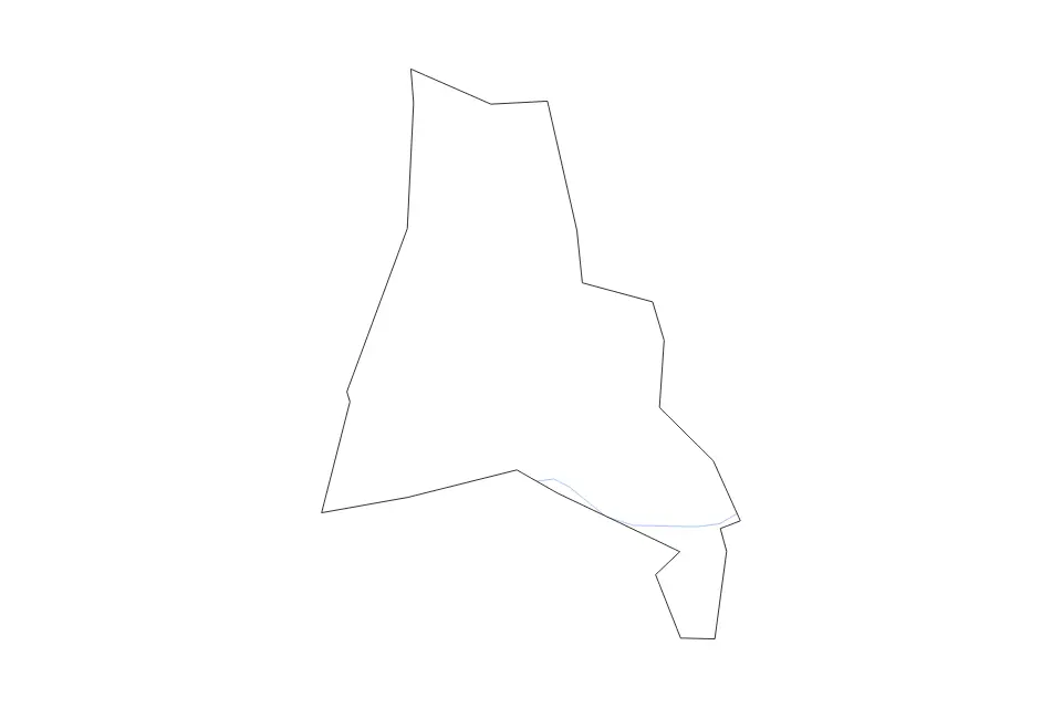 Carte de Montour, Pennsylvania de type contour et rivières pour Amérique du Nord, montrant contour et rivières avec des limites nettes.