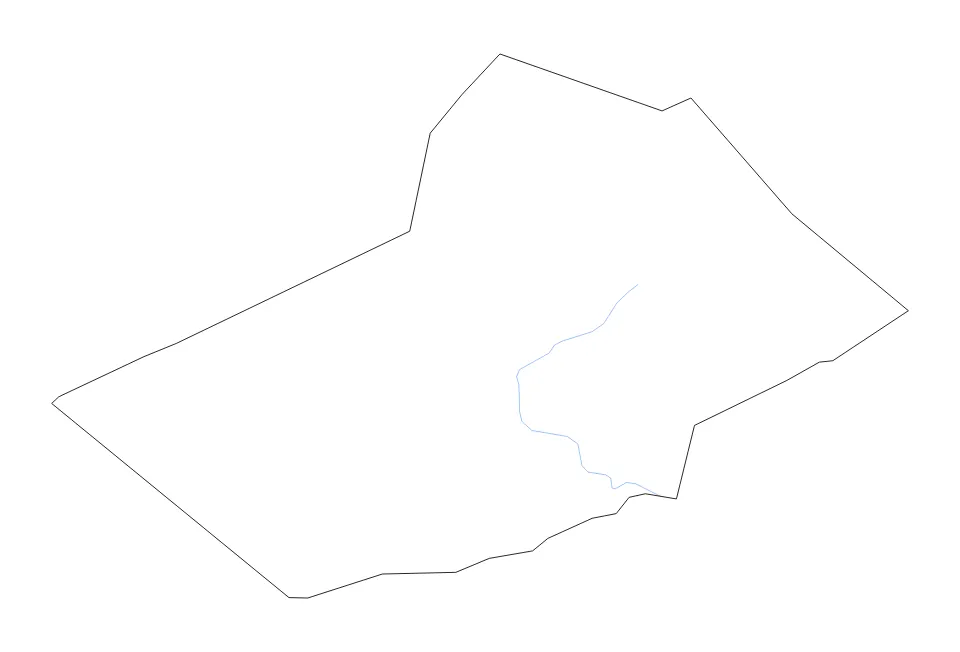 Schuylkill outline map preview