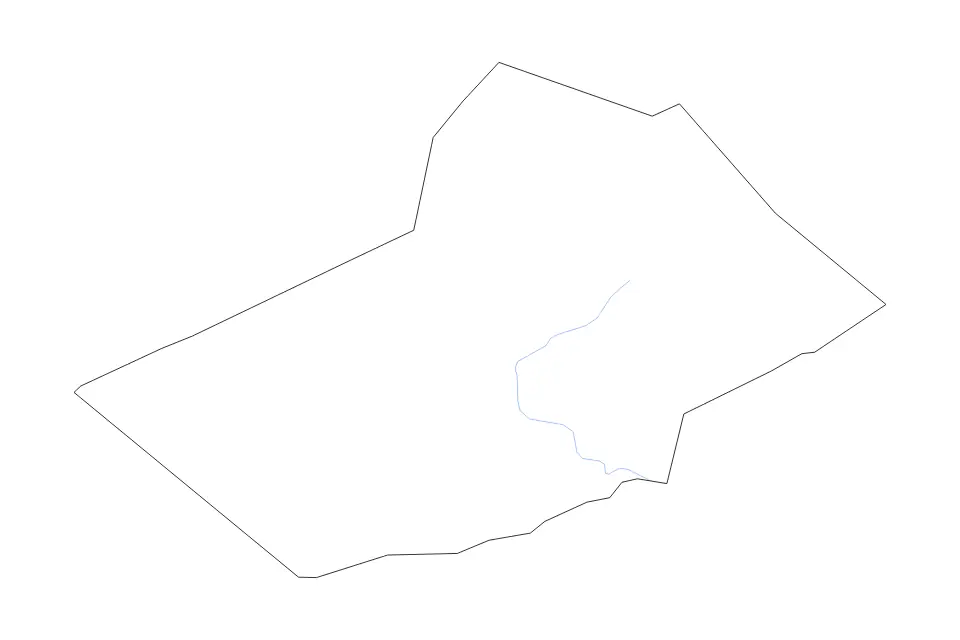 Mapa de Schuylkill, Pennsylvania de tipo contorno y ríos para América del Norte, con contorno y ríos con límites limpios.