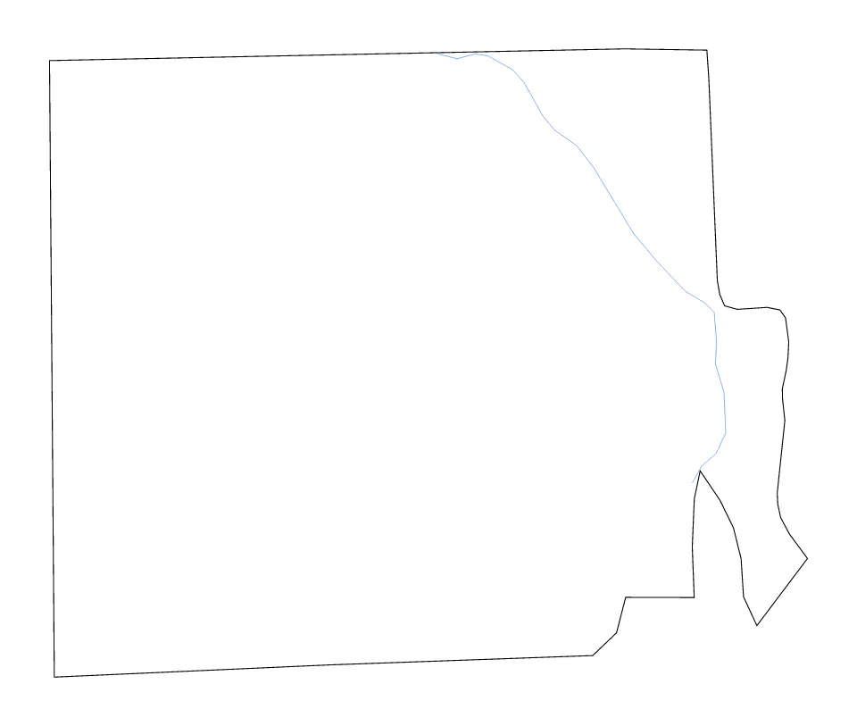 Providence outline map preview