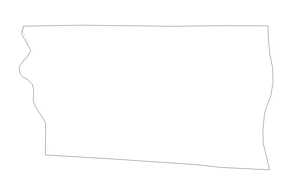 Outline map of Chester County, South Carolina with subdivision borders and rivers.