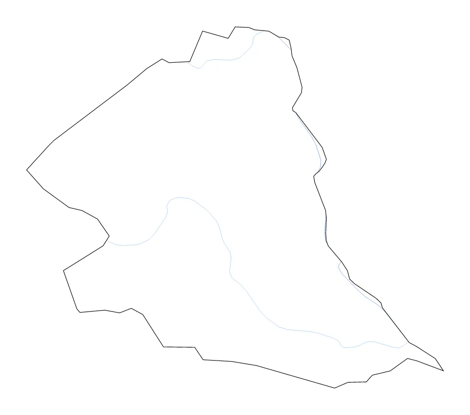 Florence outline map preview