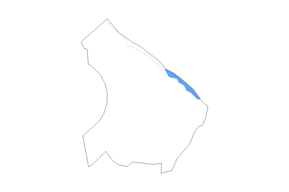 Outline map of Greenwood County, South Carolina with subdivision borders and major lakes and rivers.