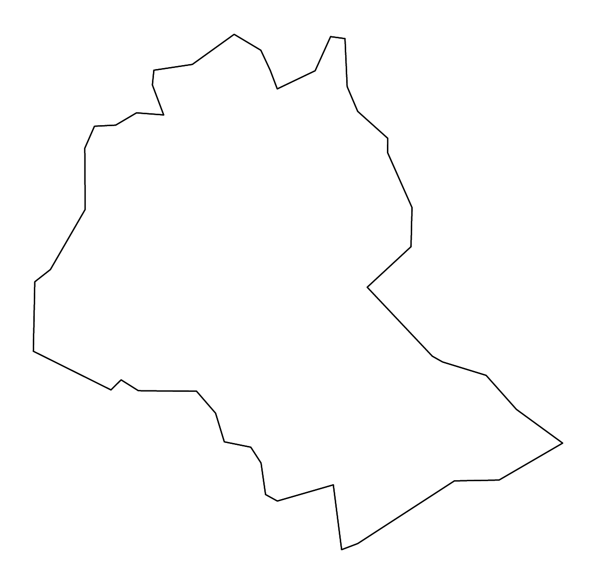 Mapa de contorno de Lee, South Carolina con ríos.