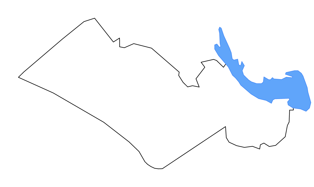 Mapa de contorno de Orangeburg, South Carolina con lagos y ríos.