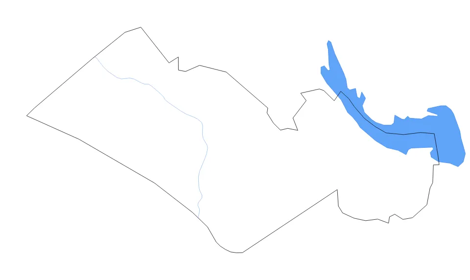 Orangeburg outline map preview