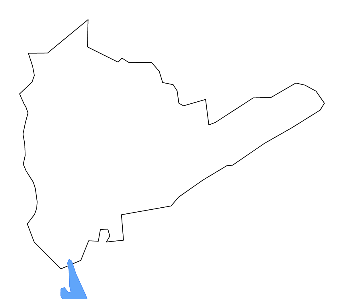 Mapa de contorno de Sumter, South Carolina con lagos y ríos.