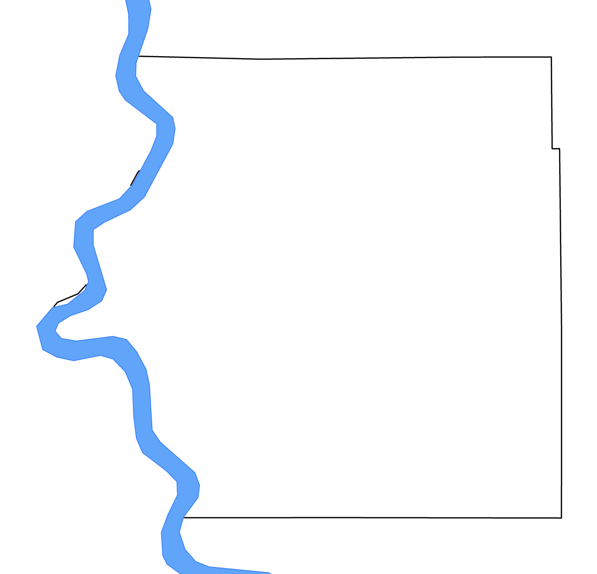 Mapa de contorno de Brule, South Dakota con lagos.