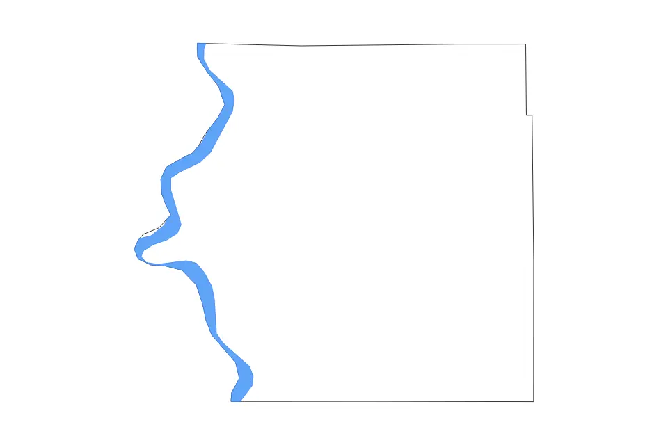 Carte de Brule, South Dakota de type contour et lacs pour Amérique du Nord, montrant contour et lacs avec des éléments hydrographiques comme Lake Francis Case.
