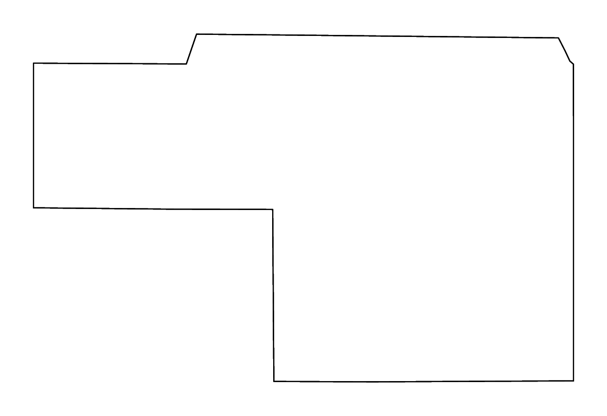 Mapa de contorno de Grant, South Dakota con ríos.