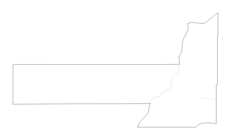 Pennington outline map preview